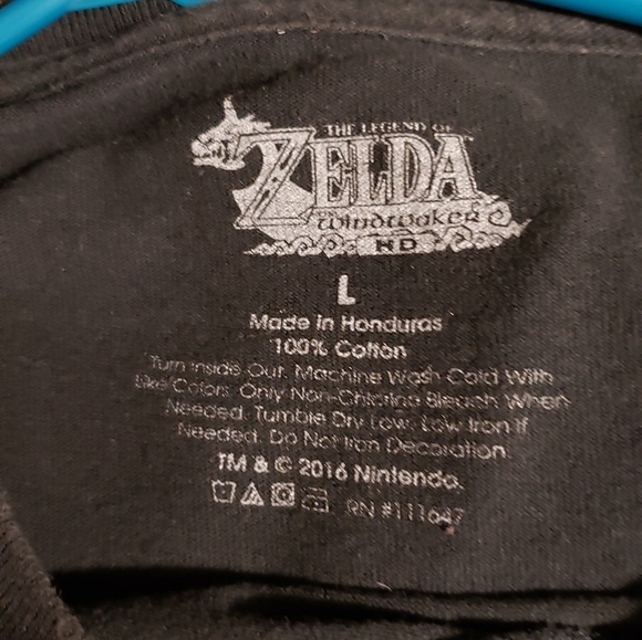 Legend Of Zelda Windwaker Graphic T Shirt - Picture 3 of 3
